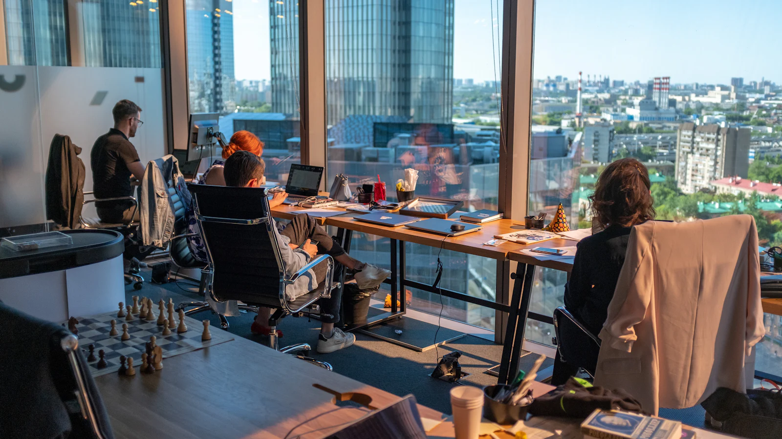 Office with a view over Toronto