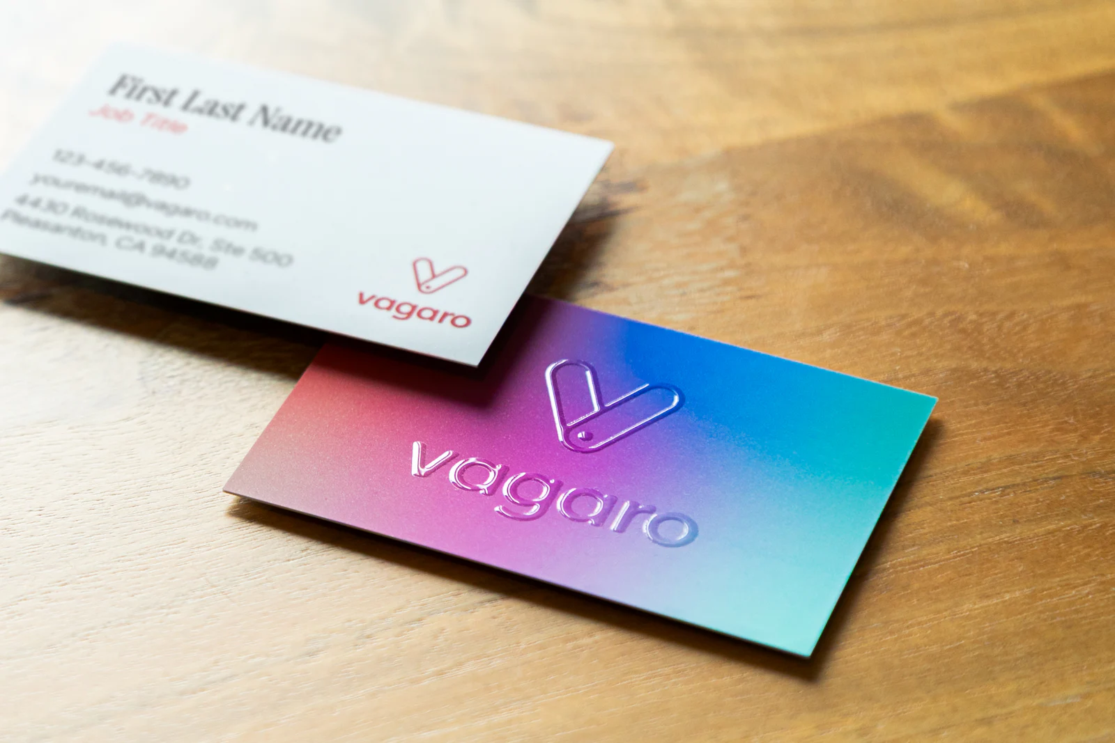 Logo and brand identity business card design